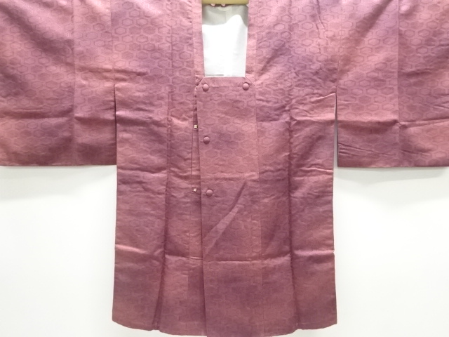 JAPANESE MICHIYUKI COAT / WOVEN KIKKO PATTERN